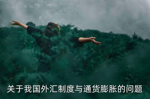 關于我國外匯制度與通貨膨脹的問題