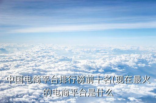 第六屆中國電子商務十大牛商,中國電子商務十大牛商頒獎