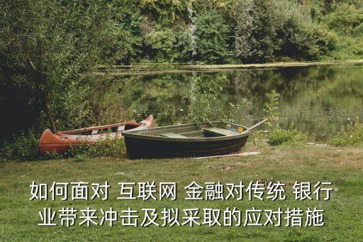 如何面對(duì) 互聯(lián)網(wǎng) 金融對(duì)傳統(tǒng) 銀行業(yè)帶來沖擊及擬采取的應(yīng)對(duì)措施