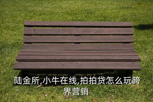  陸金所,小牛在線,拍拍貸怎么玩跨界營(yíng)銷(xiāo)
