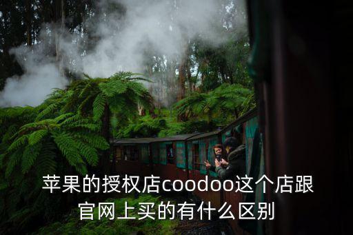  蘋果的授權(quán)店coodoo這個(gè)店跟官網(wǎng)上買的有什么區(qū)別