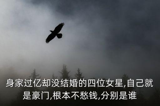 身家過億卻沒結(jié)婚的四位女星,自己就是豪門,根本不愁錢,分別是誰(shuí)