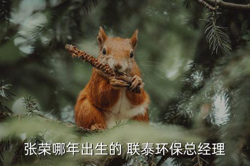 張榮哪年出生的 聯(lián)泰環(huán)?？偨?jīng)理