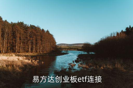  易方達創(chuàng)業(yè)板etf連接