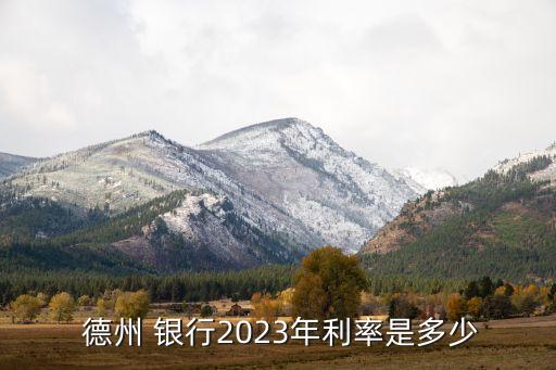 德州銀行理財產品哪個好,2022理財產品排行哪個銀行好