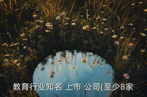 學(xué)校上市公司,開(kāi)辦學(xué)校的上市公司有哪些