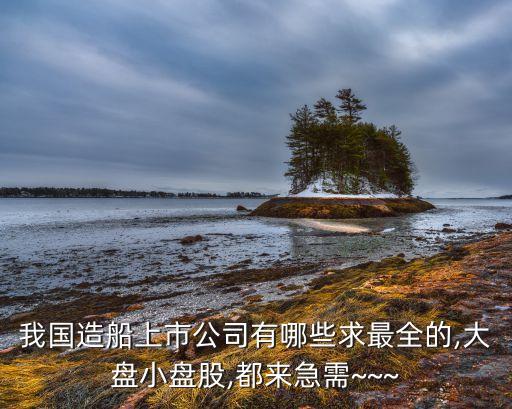 我國(guó)造船上市公司有哪些求最全的,大盤小盤股,都來(lái)急需~~~