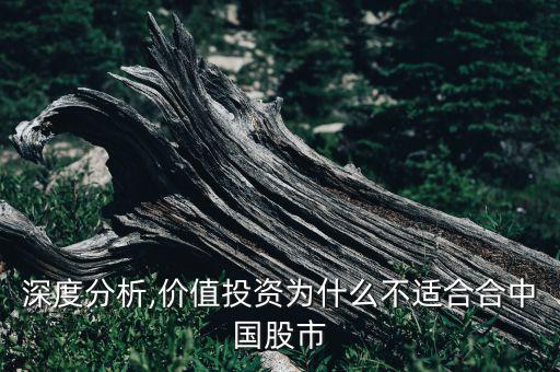深度分析,價(jià)值投資為什么不適合合中國(guó)股市