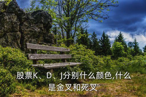  股票K、D、J分別什么顏色,什么是金叉和死叉