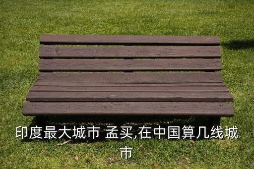 印度最大城市 孟買(mǎi),在中國(guó)算幾線城市