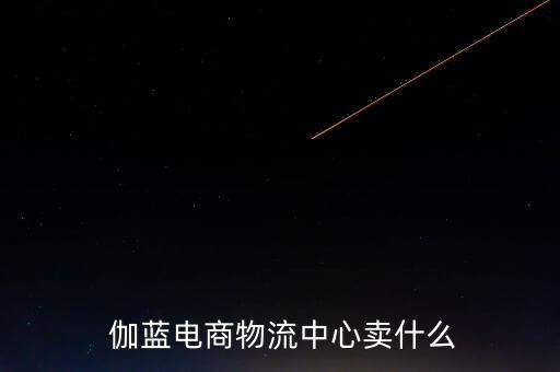  伽藍(lán)電商物流中心賣什么