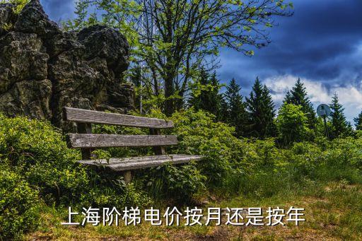  上海階梯電價按月還是按年