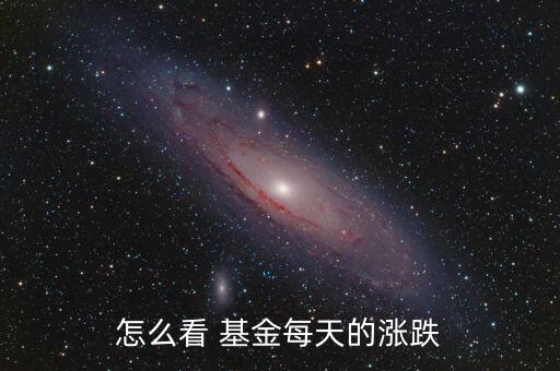 怎么看 基金每天的漲跌