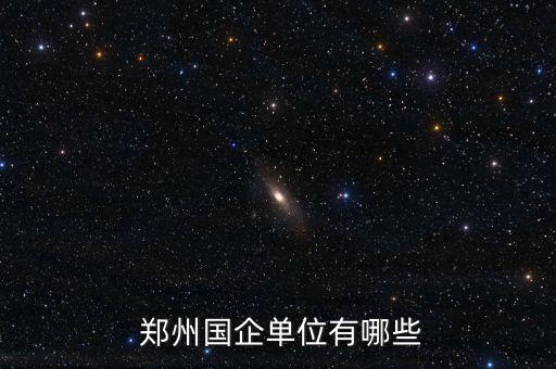  鄭州國(guó)企單位有哪些