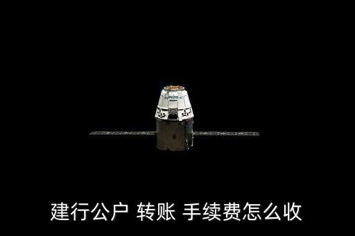 建行公戶 轉(zhuǎn)賬 手續(xù)費(fèi)怎么收
