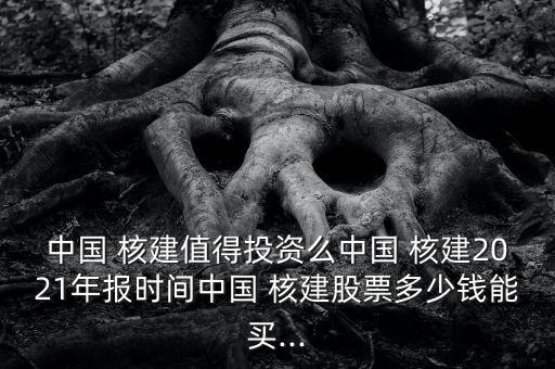 中國 核建值得投資么中國 核建2021年報(bào)時(shí)間中國 核建股票多少錢能買...