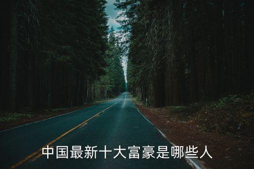 中國(guó)人福布斯排行榜,進(jìn)入福布斯的中國(guó)人