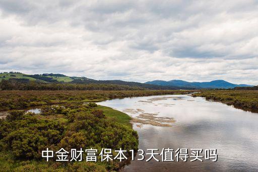 中金財(cái)富保本13天值得買(mǎi)嗎
