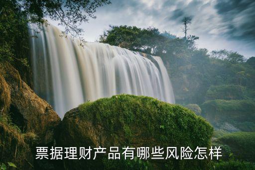  票據(jù)理財產(chǎn)品有哪些風(fēng)險怎樣