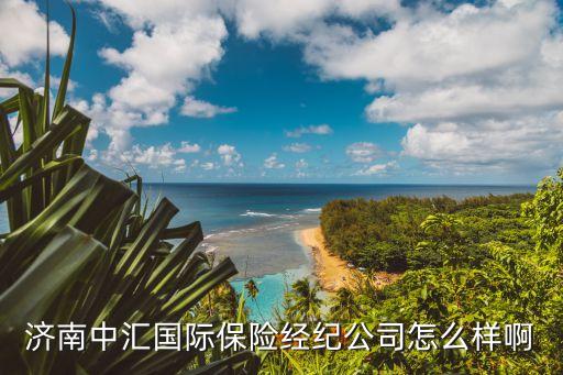 濟南中匯國際保險經紀公司怎么樣啊