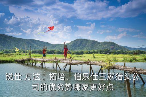 銳仕 方達(dá)、拓培、伯樂(lè)仕三家獵頭公司的優(yōu)劣勢(shì)哪家更好點(diǎn)