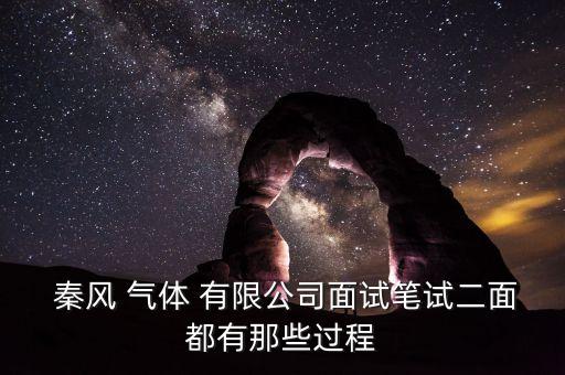  秦風(fēng) 氣體 有限公司面試筆試二面都有那些過程