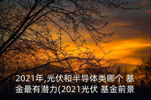 2021年,光伏和半導(dǎo)體類(lèi)哪個(gè) 基金最有潛力(2021光伏 基金前景