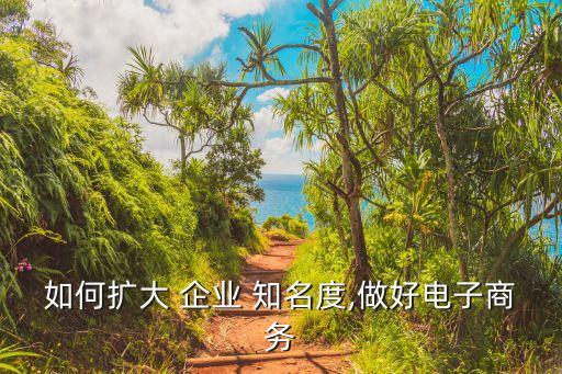 如何擴大 企業(yè) 知名度,做好電子商務(wù)