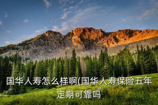 國華人壽怎么樣啊(國華人壽保險(xiǎn)五年定期可靠嗎