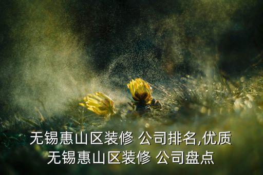  無(wú)錫惠山區(qū)裝修 公司排名,優(yōu)質(zhì) 無(wú)錫惠山區(qū)裝修 公司盤(pán)點(diǎn)