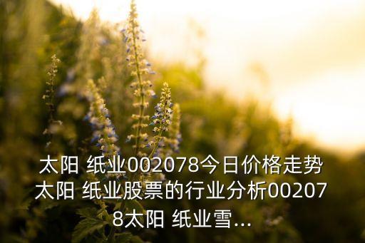 山東紙業(yè)上市公司,中國(guó)十大紙業(yè)上市公司