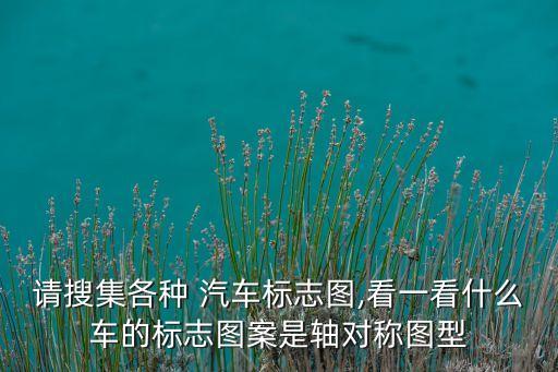 請(qǐng)搜集各種 汽車(chē)標(biāo)志圖,看一看什么車(chē)的標(biāo)志圖案是軸對(duì)稱圖型
