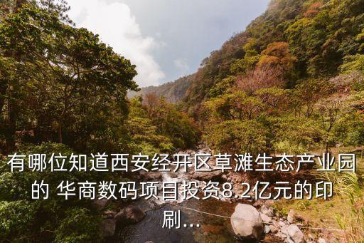 有哪位知道西安經(jīng)開區(qū)草灘生態(tài)產(chǎn)業(yè)園的 華商數(shù)碼項(xiàng)目投資8.2億元的印刷...