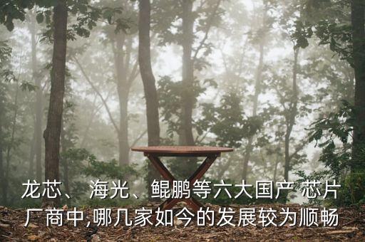 龍芯、 海光、鯤鵬等六大國產(chǎn) 芯片廠商中,哪幾家如今的發(fā)展較為順暢