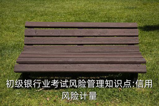 初級銀行業(yè)考試風(fēng)險管理知識點:信用風(fēng)險計量