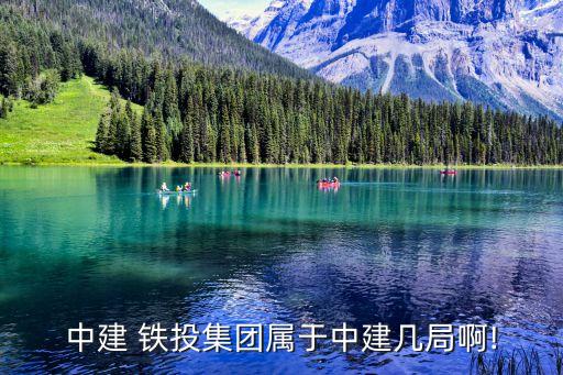 中建 鐵投集團屬于中建幾局啊!