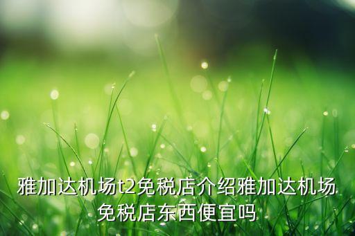 雅加達(dá)機(jī)場(chǎng)t2免稅店介紹雅加達(dá)機(jī)場(chǎng)免稅店東西便宜嗎