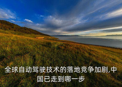 全球自動(dòng)駕駛技術(shù)的落地競爭加劇,中國已走到哪一步