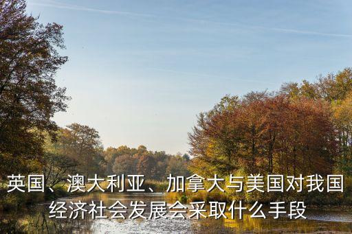 英國(guó)、澳大利亞、加拿大與美國(guó)對(duì)我國(guó) 經(jīng)濟(jì)社會(huì)發(fā)展會(huì)采取什么手段