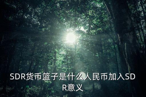 中國加入sdr的時間最新消息