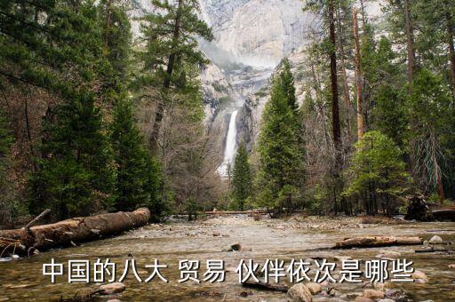 中國的八大 貿易 伙伴依次是哪些