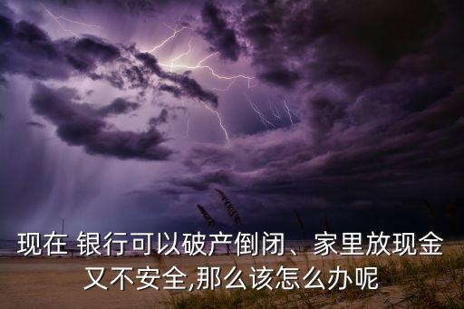 現(xiàn)在 銀行可以破產(chǎn)倒閉、家里放現(xiàn)金又不安全,那么該怎么辦呢