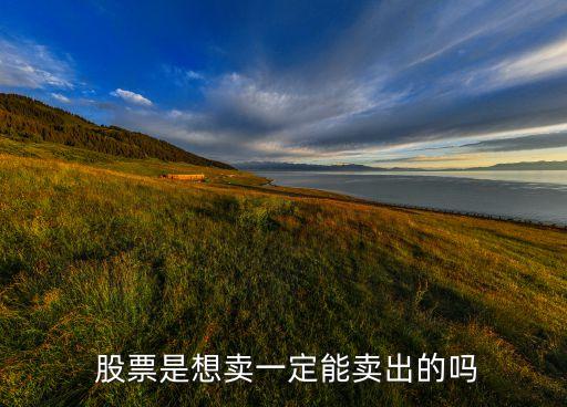  股票是想賣(mài)一定能賣(mài)出的嗎