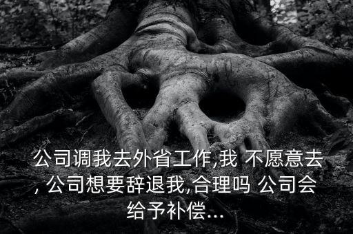  公司調(diào)我去外省工作,我 不愿意去, 公司想要辭退我,合理嗎 公司會給予補(bǔ)償...