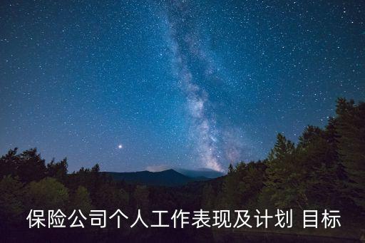 保險公司如何完成年度目標