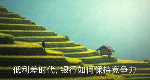 低利差時代, 銀行如何保持競爭力