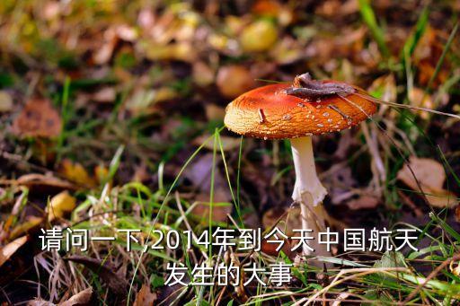 請(qǐng)問一下,2014年到今天中國航天發(fā)生的大事