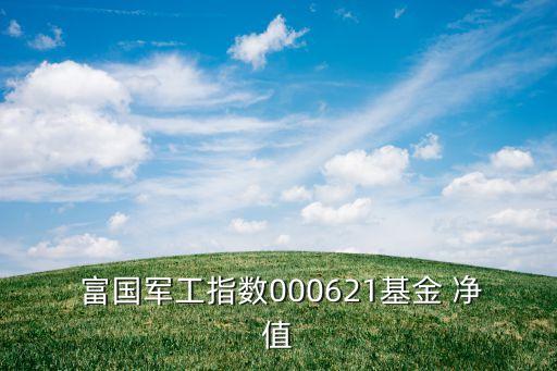  富國軍工指數000621基金 凈值