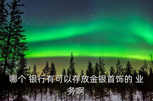 銀行有保管東西的業(yè)務(wù),銀行代保管業(yè)務(wù)收費標準