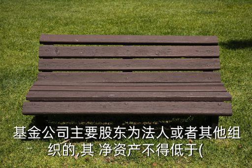 基金的凈資產